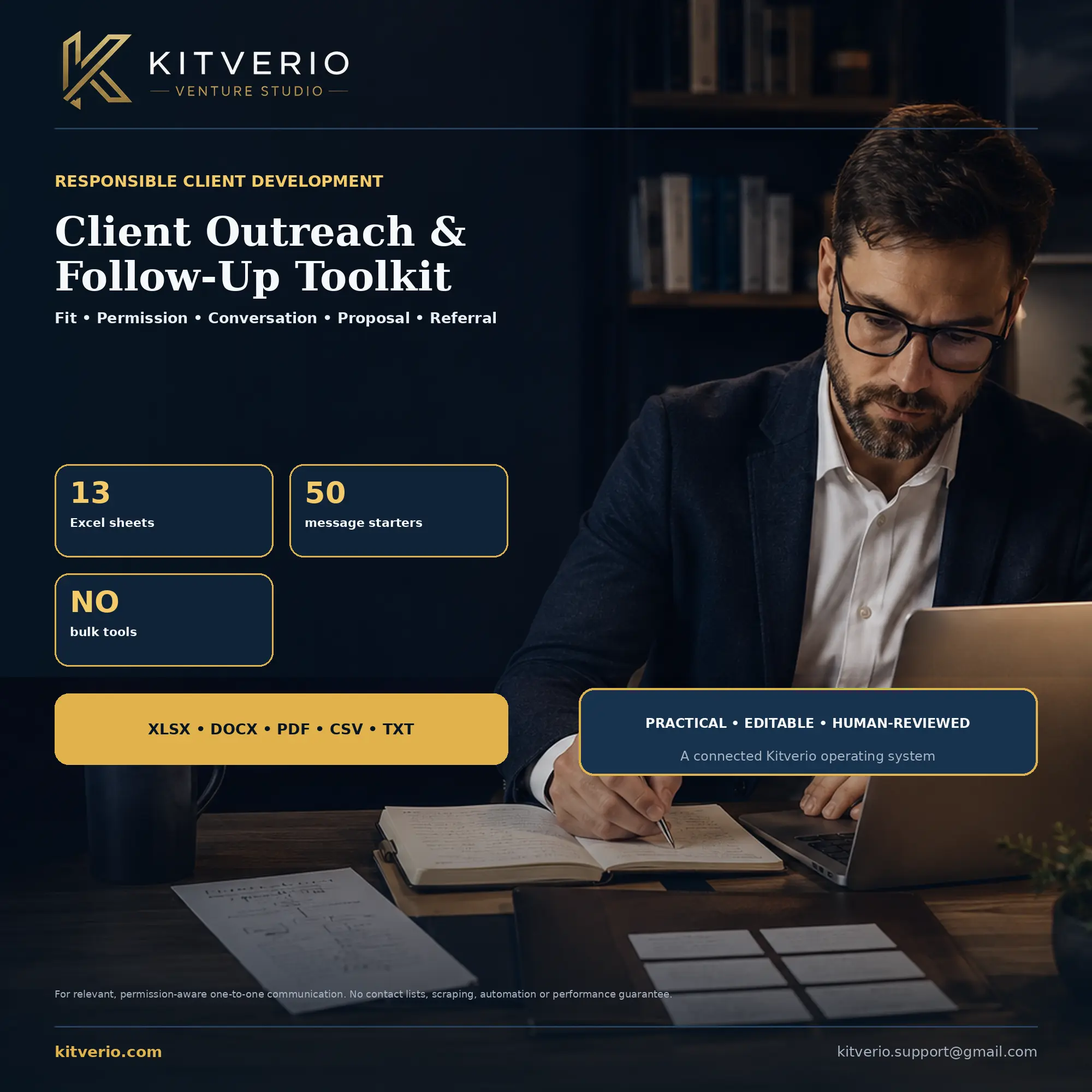 Client Outreach and Follow-Up Toolkit cover