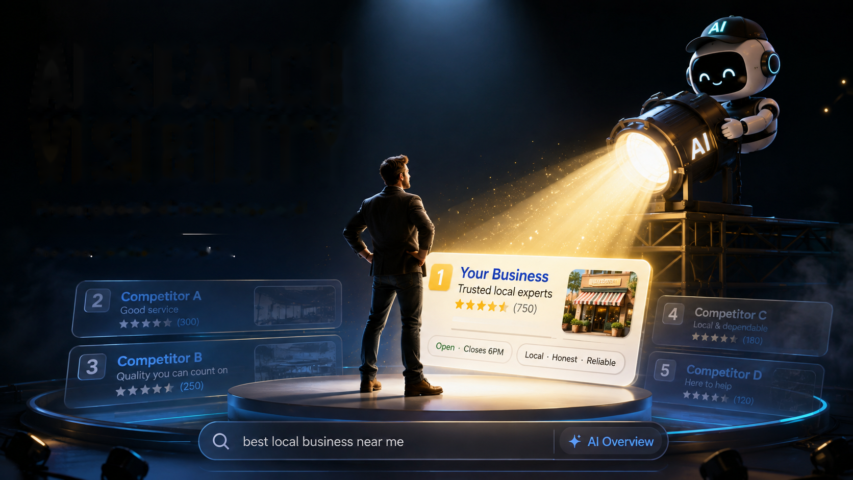 AI Search Visibility — Optimise for the Search Channels Customers Are Already Using.