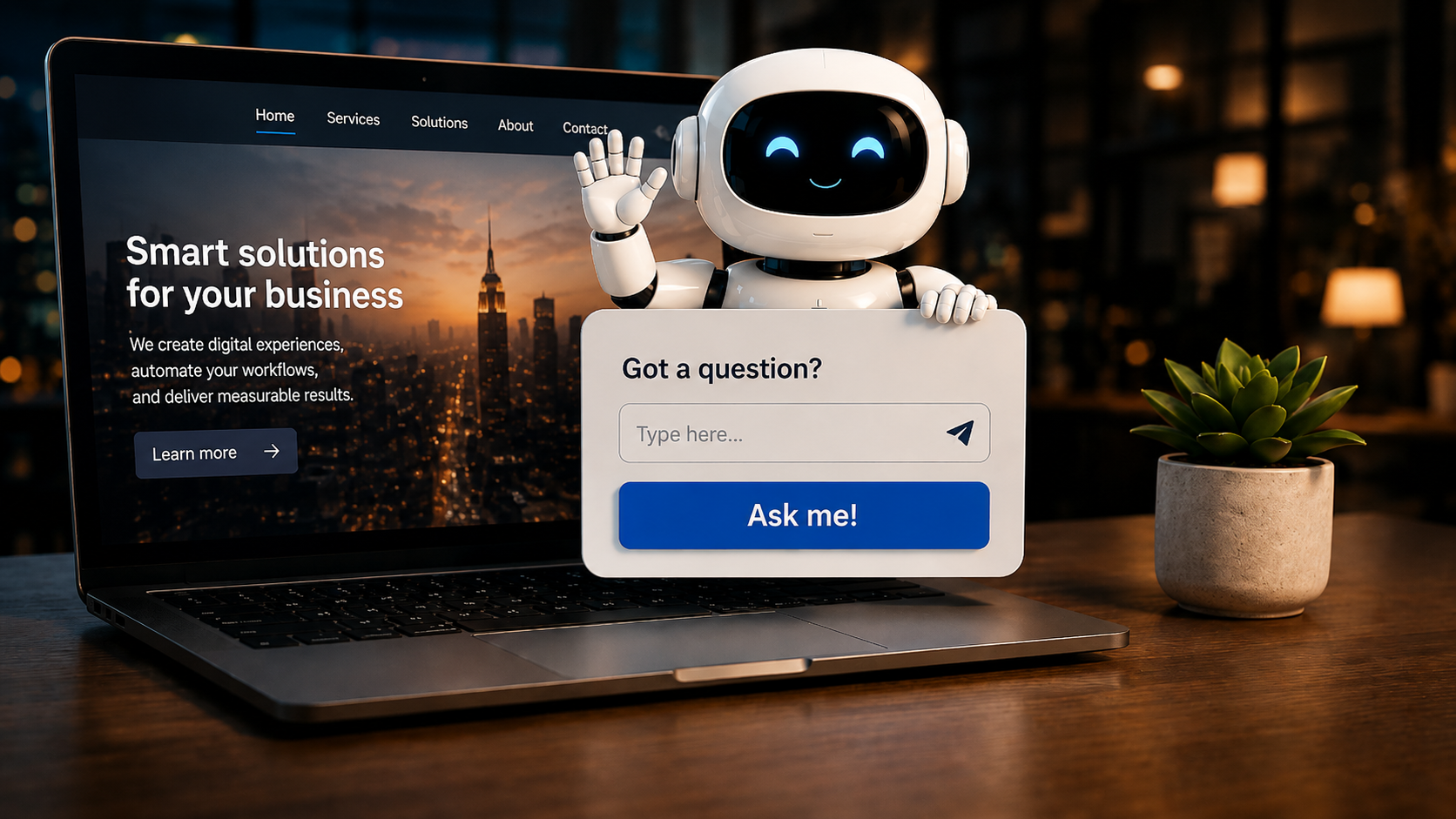 AI Web Chat & Lead Capture