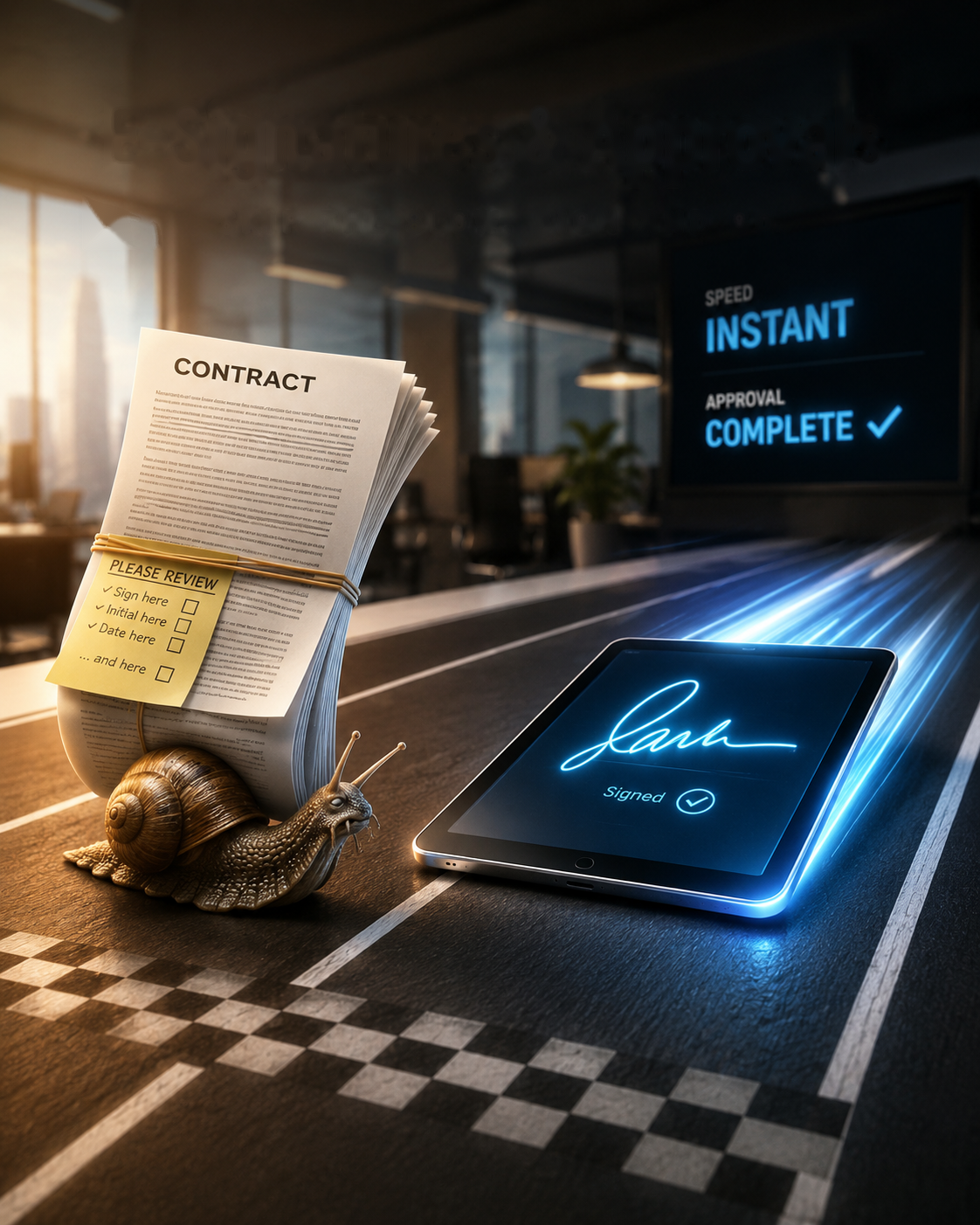 E-Signatures & Approvals — Keep Decisions and Signatures Moving.