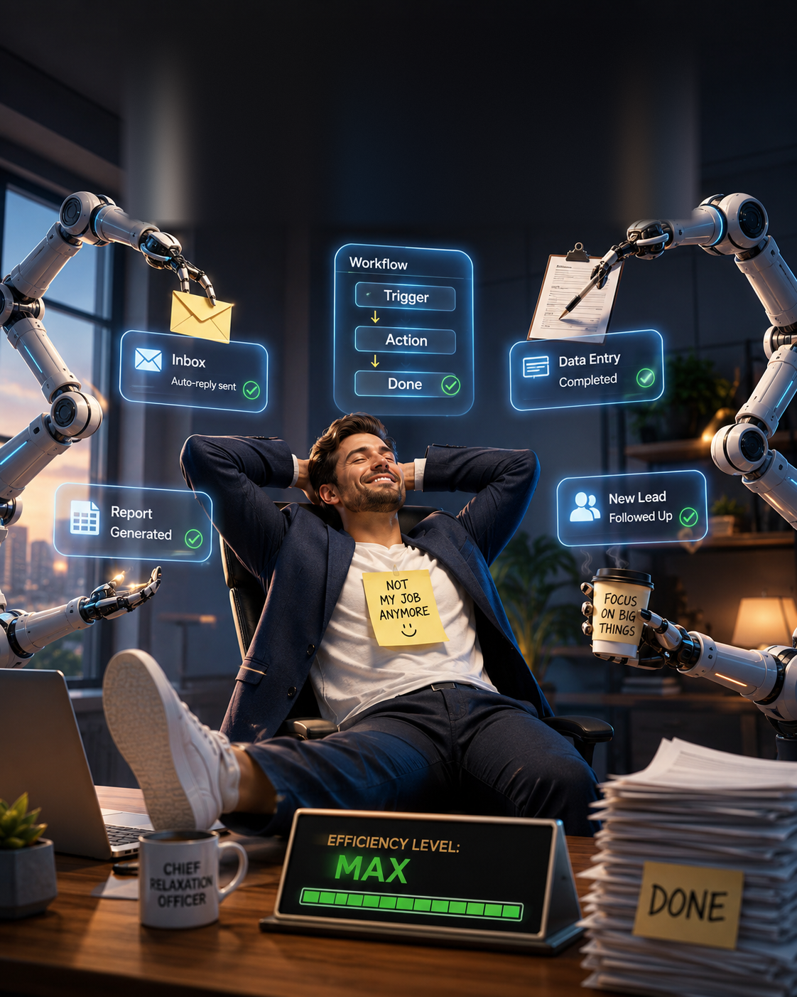 Workflow Automation — Connect Forms, Tasks and Approvals Into One Flow.